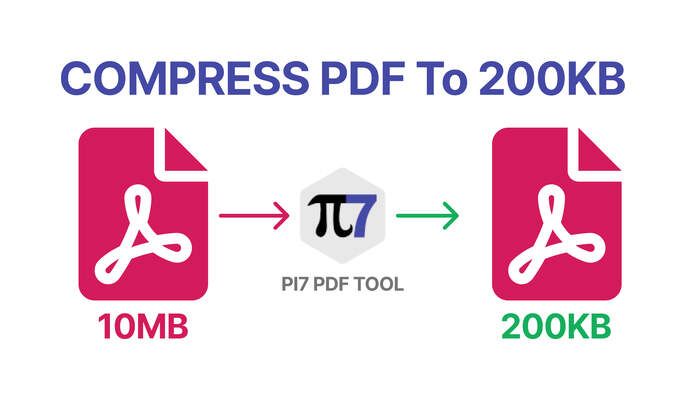 compress pdf file size to 200kb