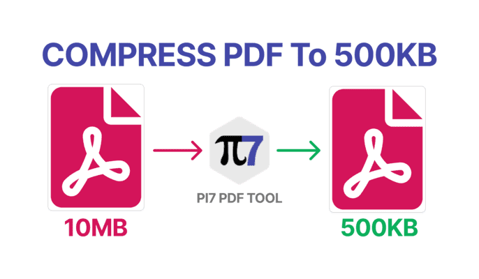 Compress PDF to 500Kb